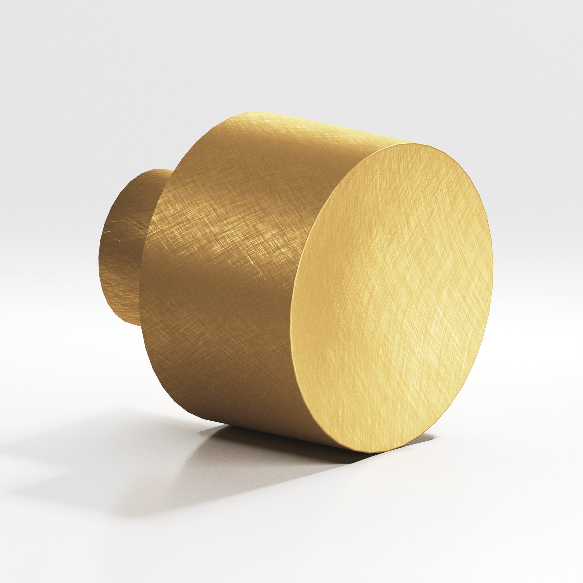 Colonial Bronze Series 185 1.25" Round Cabinet Knob Weathered Brass / 1.25"