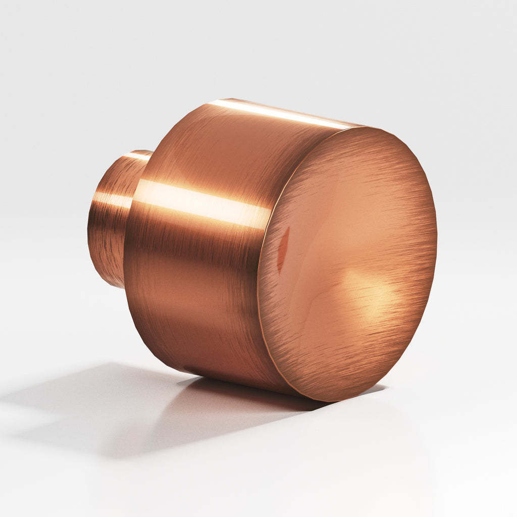 Colonial Bronze Series 184 1" Round Cabinet Knob Antique Copper / 1"