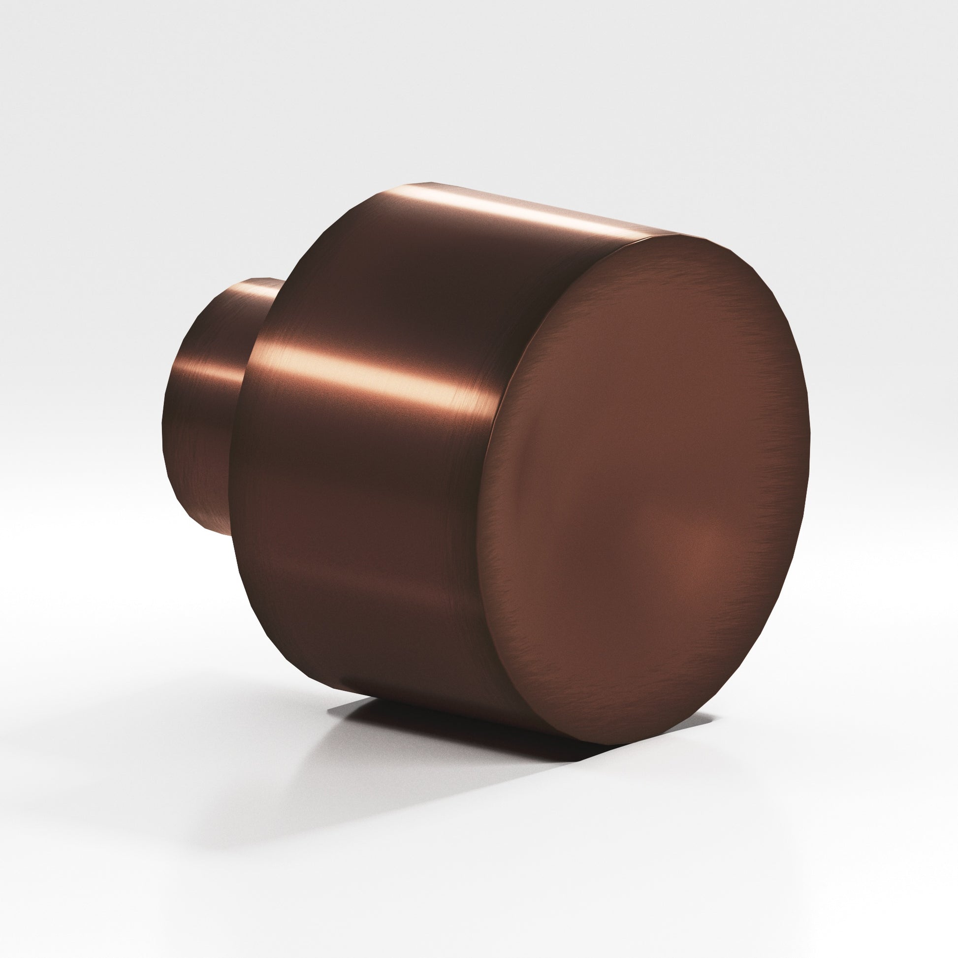 Colonial Bronze Series 185 1.25" Round Cabinet Knob Matte Antique Copper / 1.25"