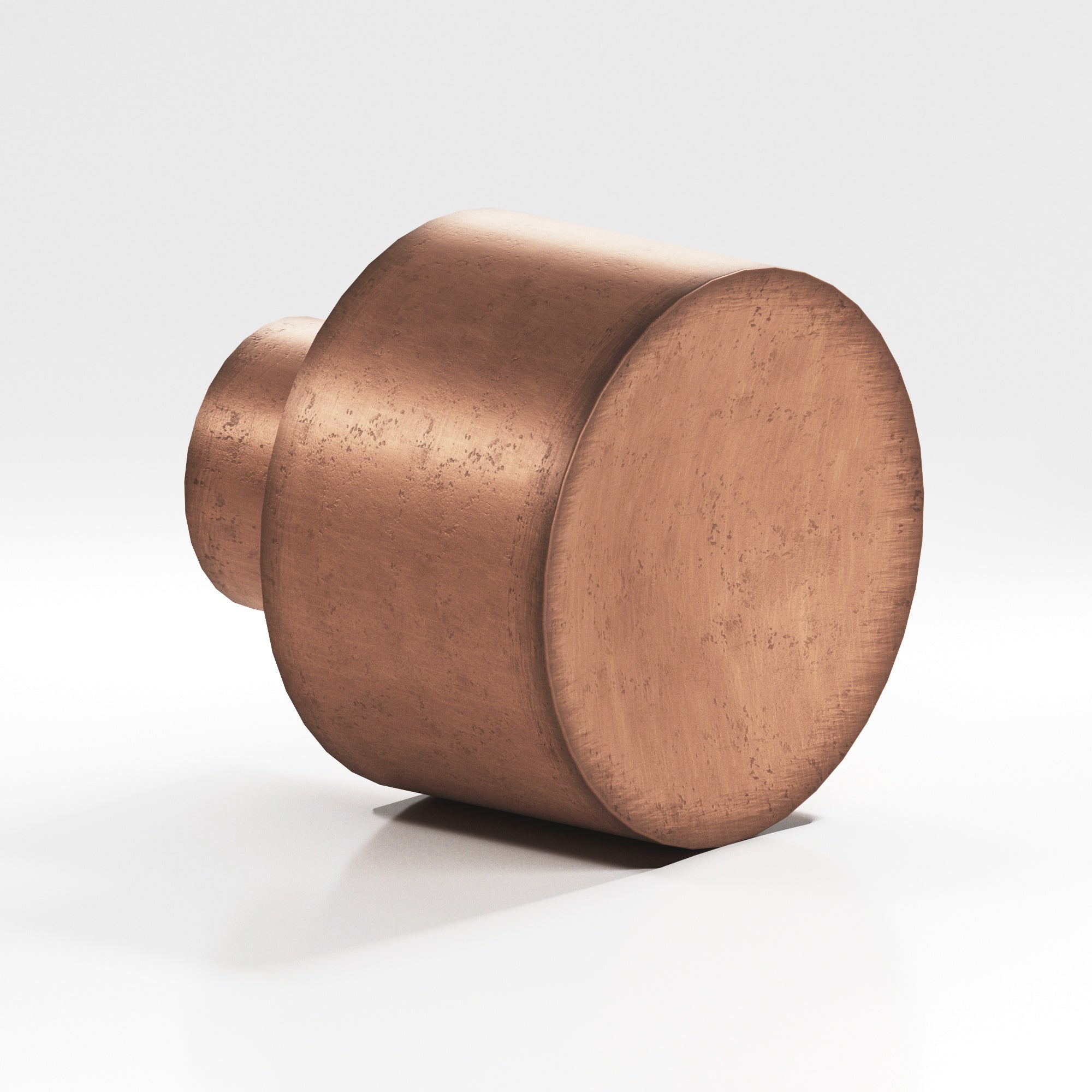 Colonial Bronze Series 184 1" Round Cabinet Knob Distressed Antique Copper / 1"