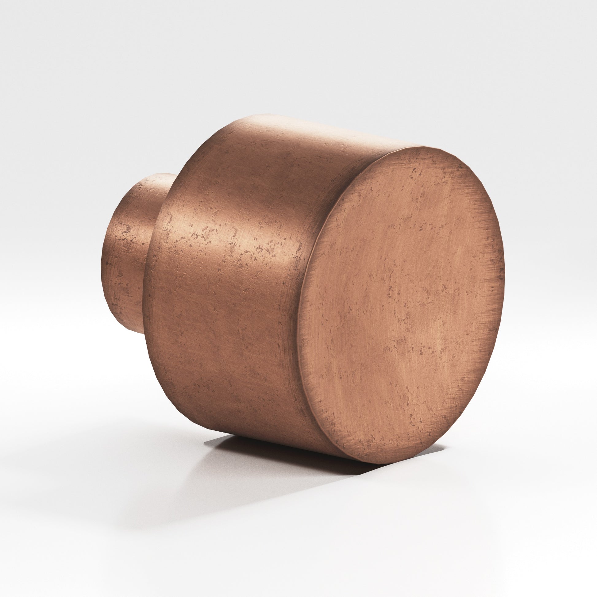 Colonial Bronze Series 185 1.25" Round Cabinet Knob Distressed Antique Copper / 1.25"