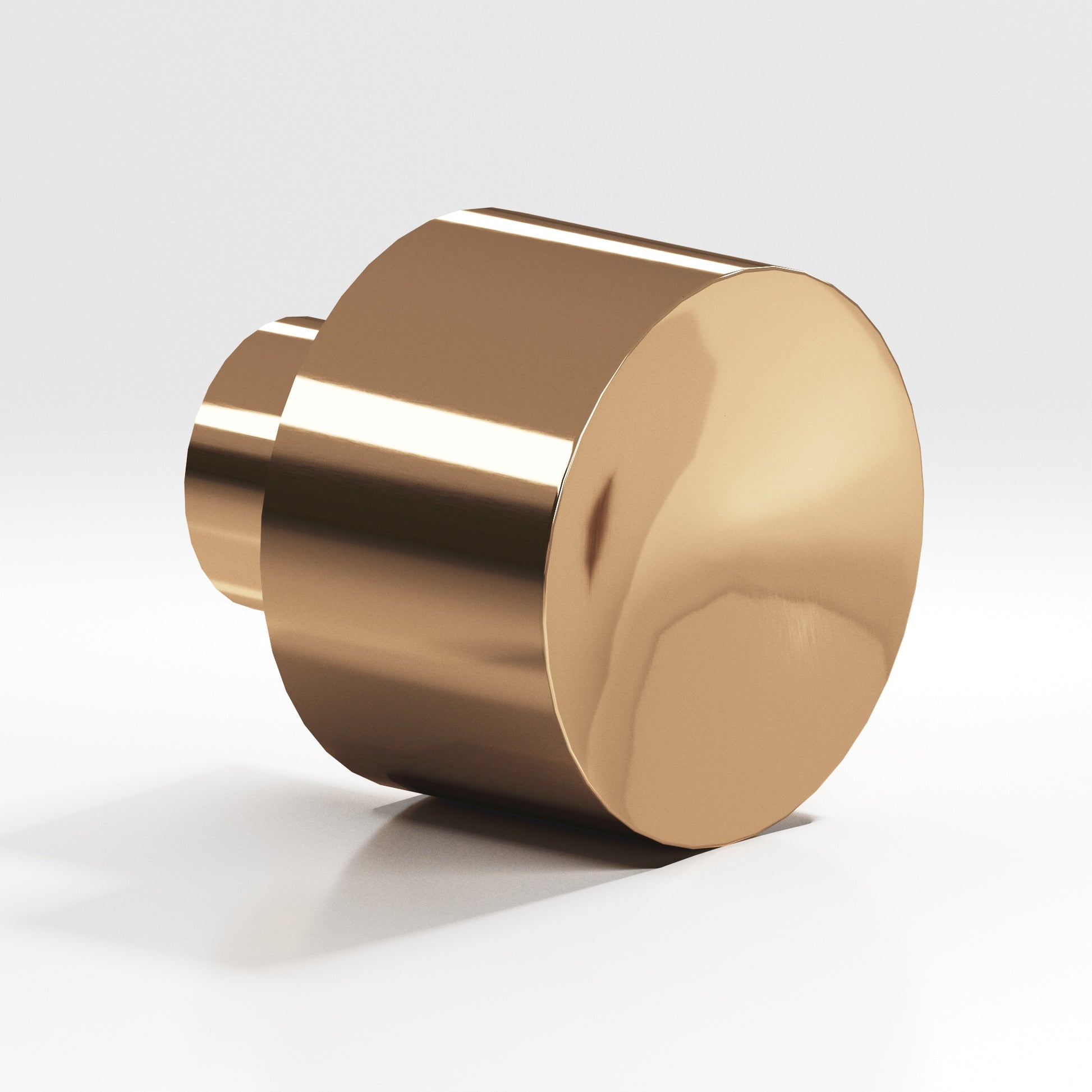 Colonial Bronze Series 184 1" Round Cabinet Knob Polished Bronze / 1"