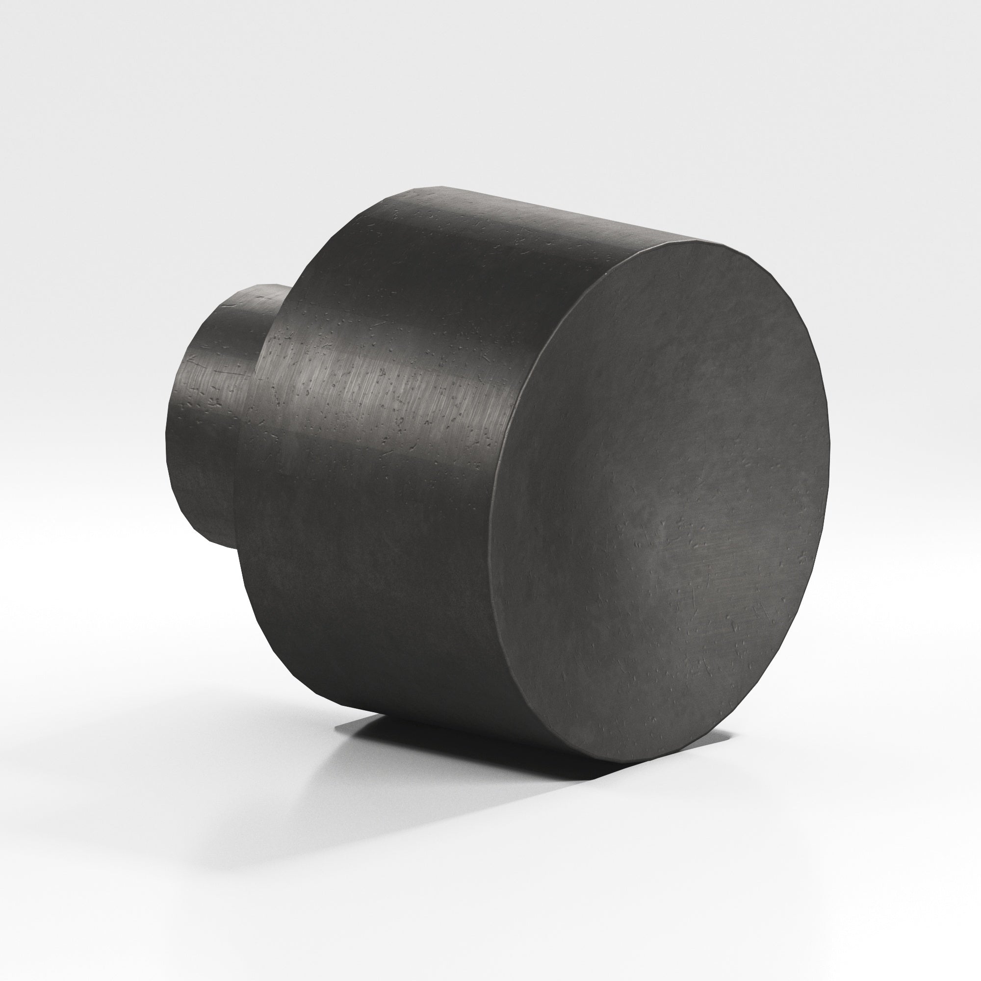 Colonial Bronze Series 184 1" Round Cabinet Knob Distressed Satin Black / 1"