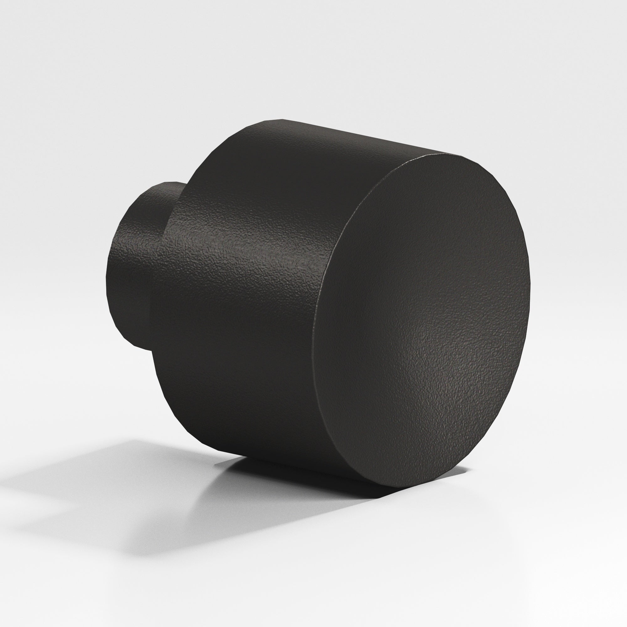 Colonial Bronze Series 184 1" Round Cabinet Knob Frost Black™ / 1"