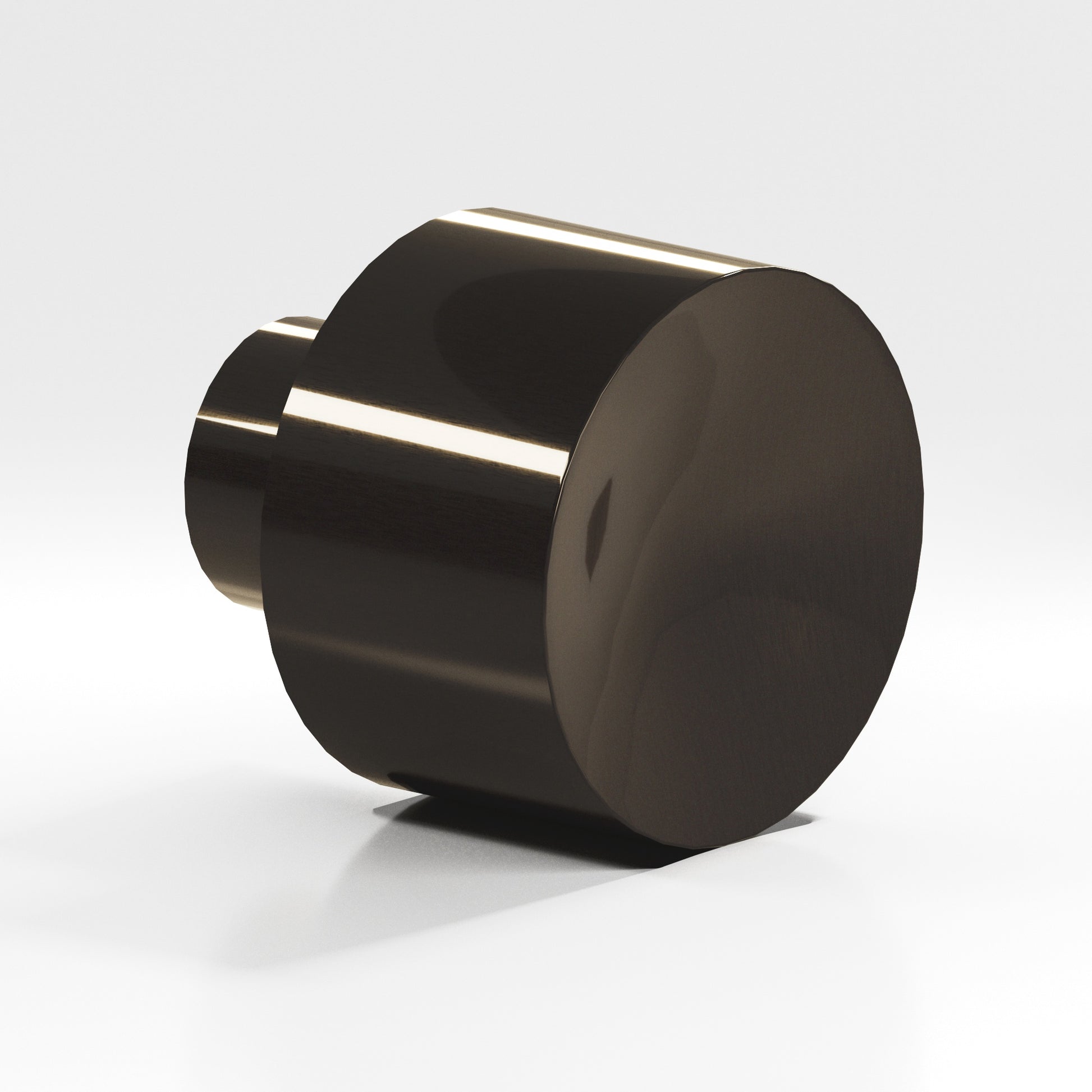 Colonial Bronze Series 185 1.25" Round Cabinet Knob Dark Statuary Bronze / 1.25"