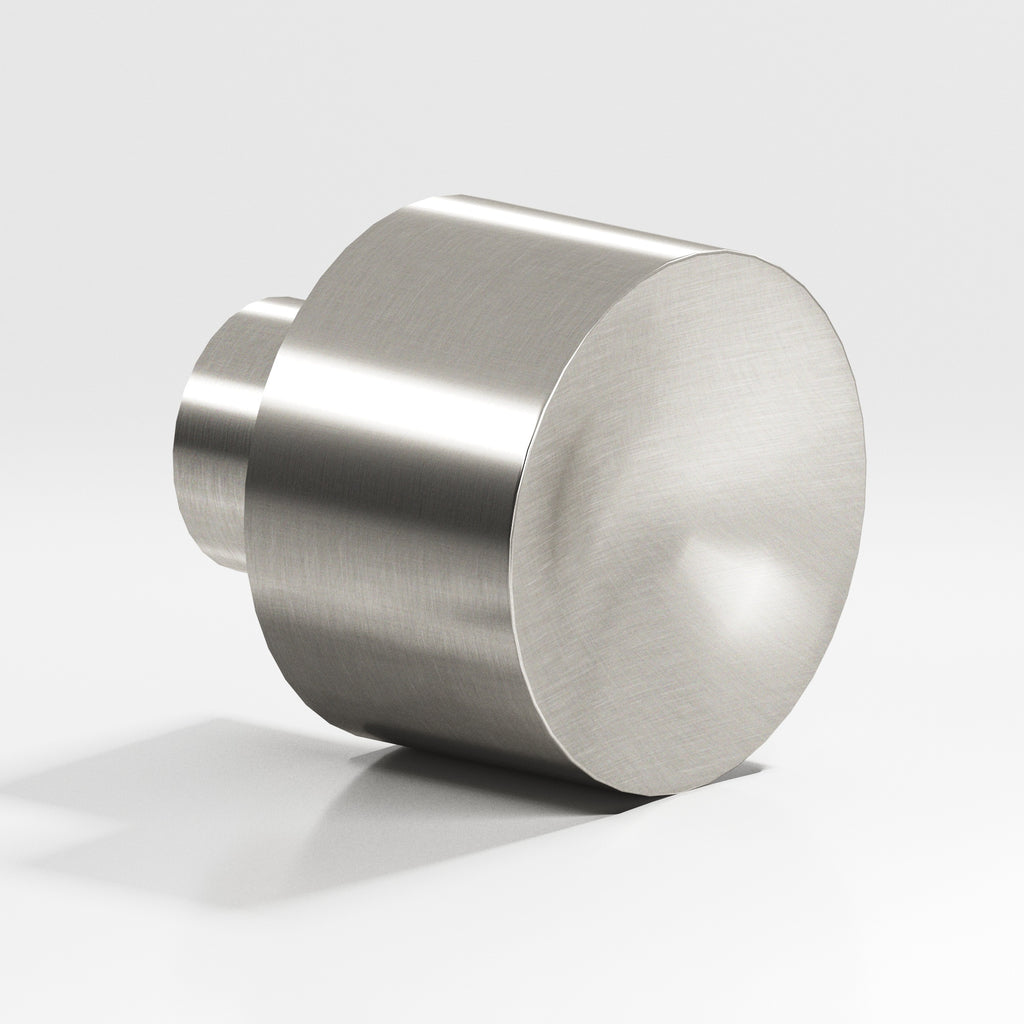 Colonial Bronze Series 185 1.25" Round Cabinet Knob Satin Nickel / 1.25"