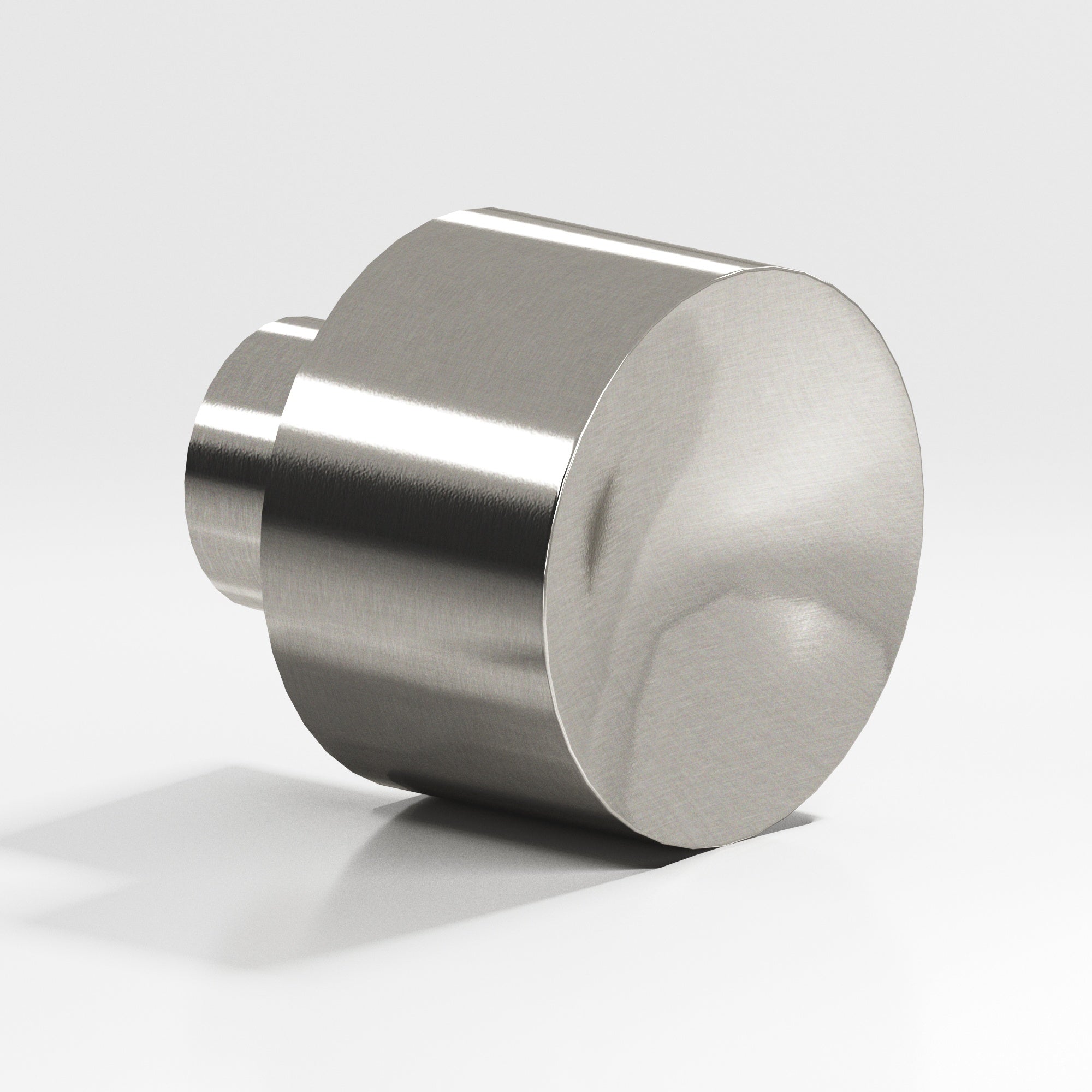 Colonial Bronze Series 184 1" Round Cabinet Knob Nickel Stainless / 1"