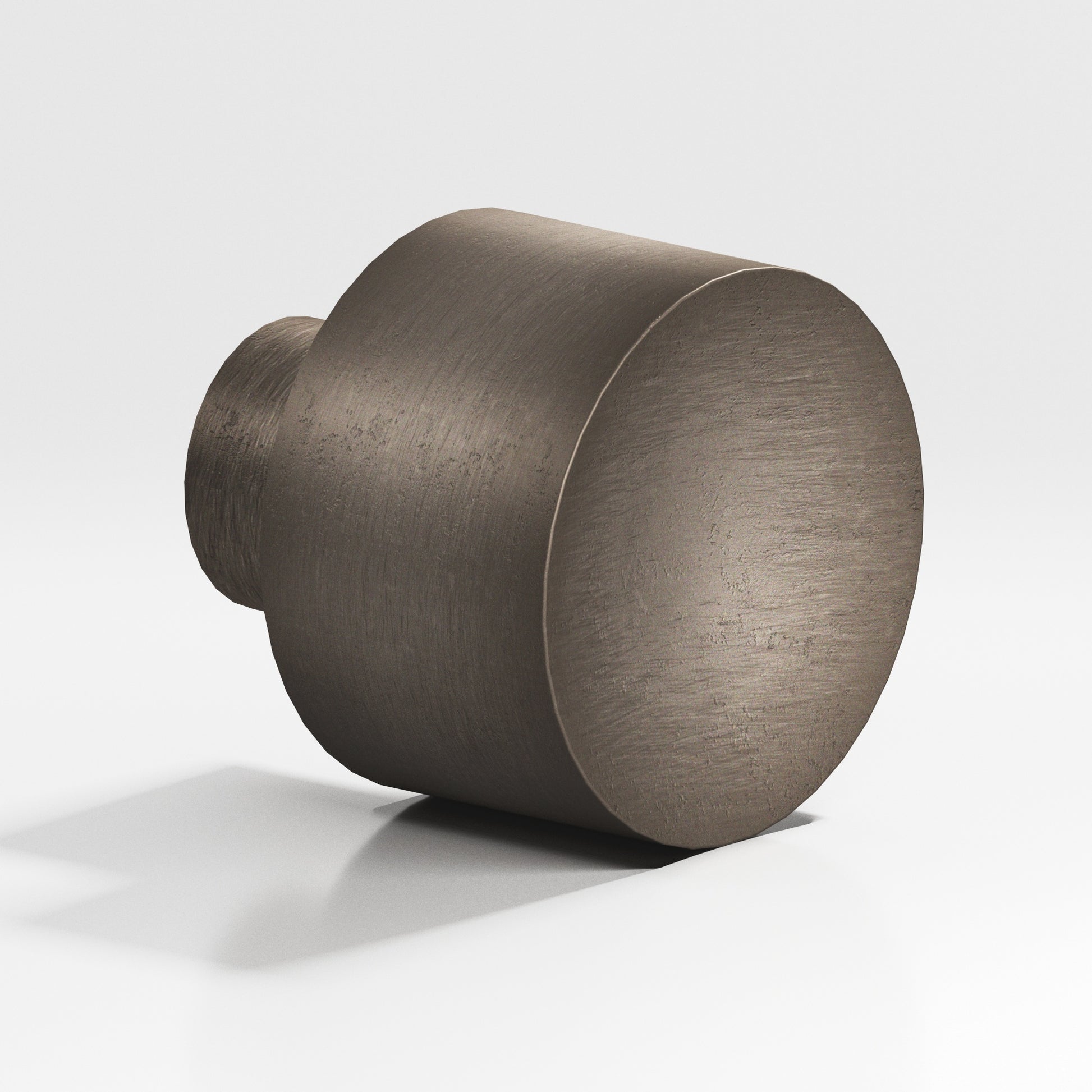 Colonial Bronze Series 185 1.25" Round Cabinet Knob Distressed Pewter / 1.25"