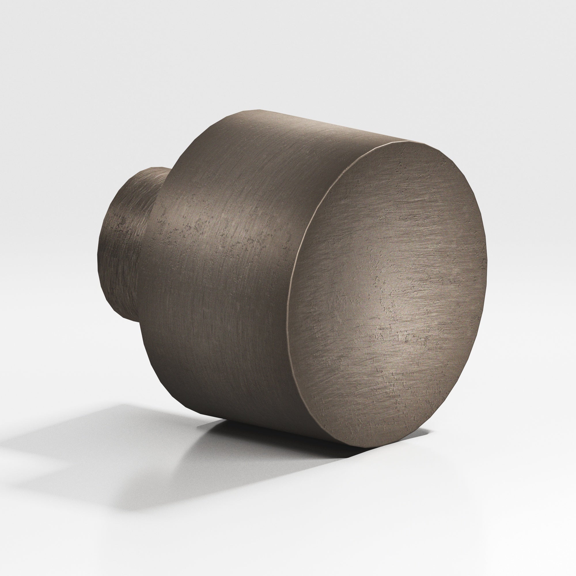 Colonial Bronze Series 185 1.25" Round Cabinet Knob Distressed Pewter / 1.25"