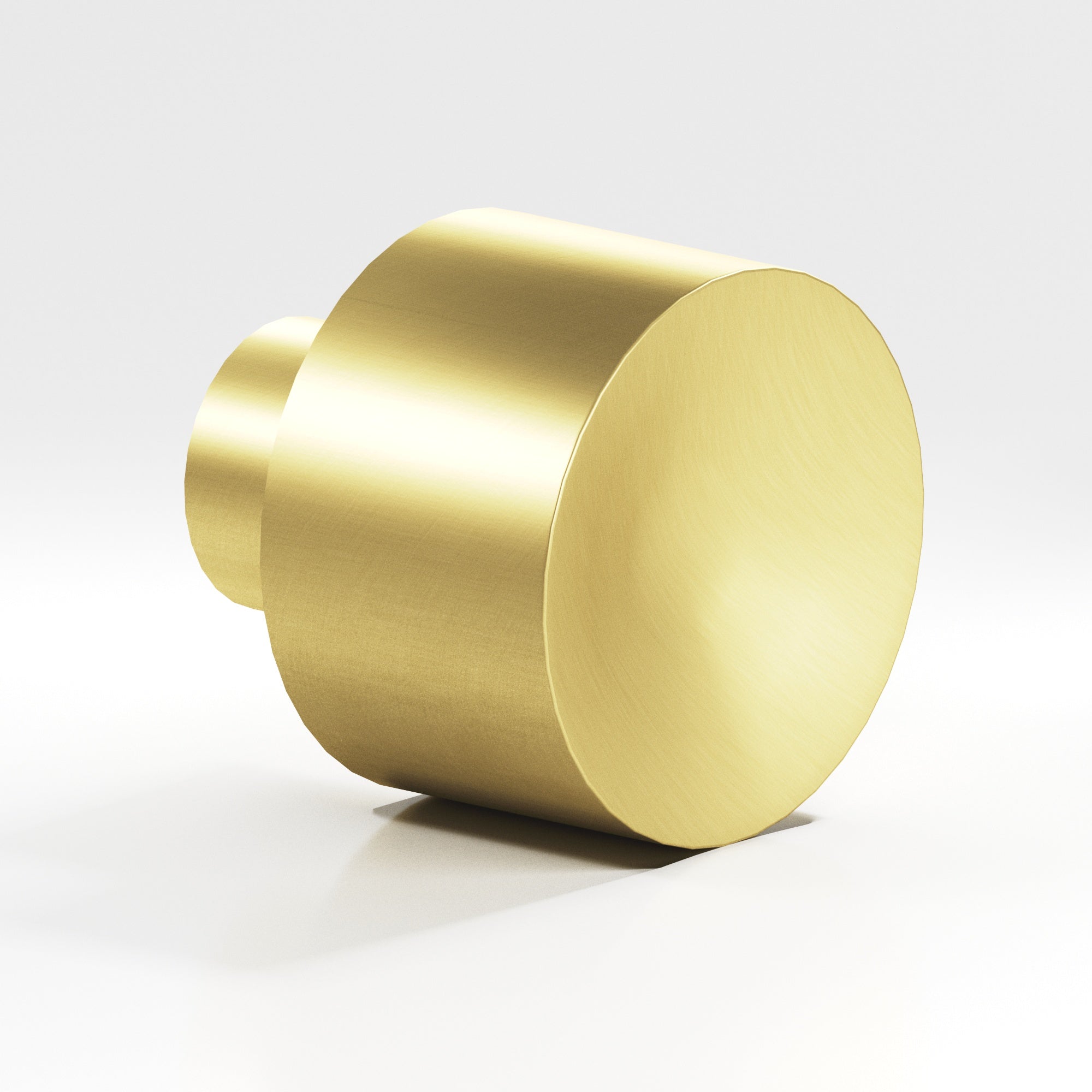 Colonial Bronze Series 184 1" Round Cabinet Knob Matte Satin Brass / 1"