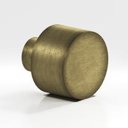 Colonial Bronze Series 185 1.25" Round Cabinet Knob Distressed Antique Brass / 1.25"