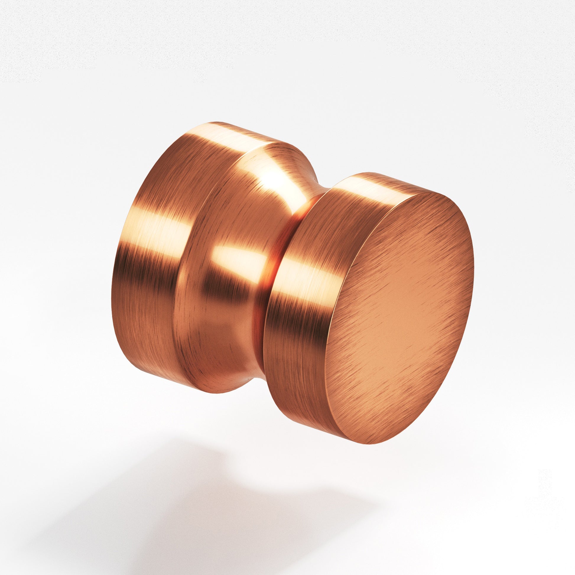 Colonial Bronze Series 189 1.25" Round Cabinet Knob Back-To-Back Shower Kit Antique Copper / 1.25"