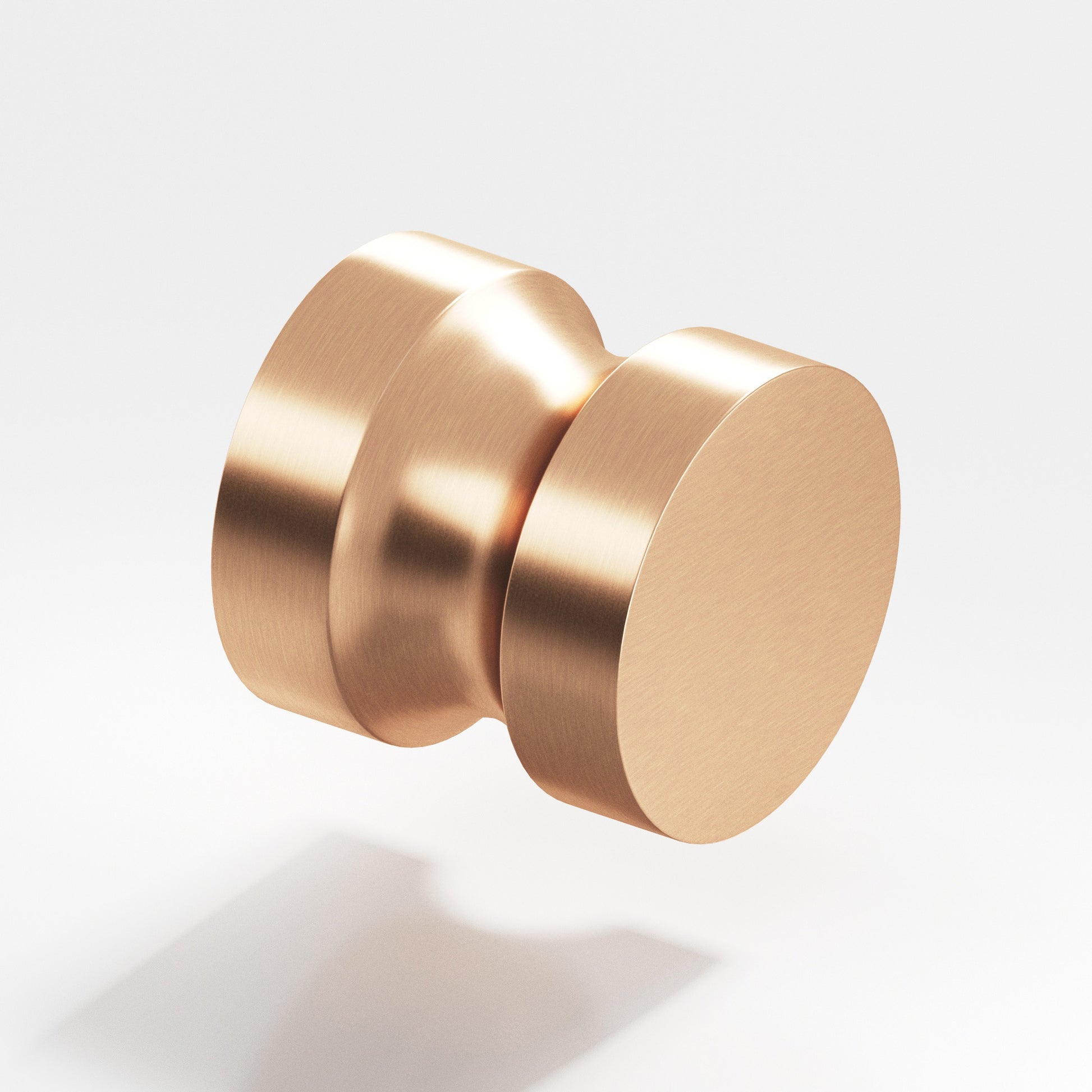 Colonial Bronze Series 188 1.25" Round Cabinet Knob Back-To-Back Shower Kit Satin Bronze / 1.25"