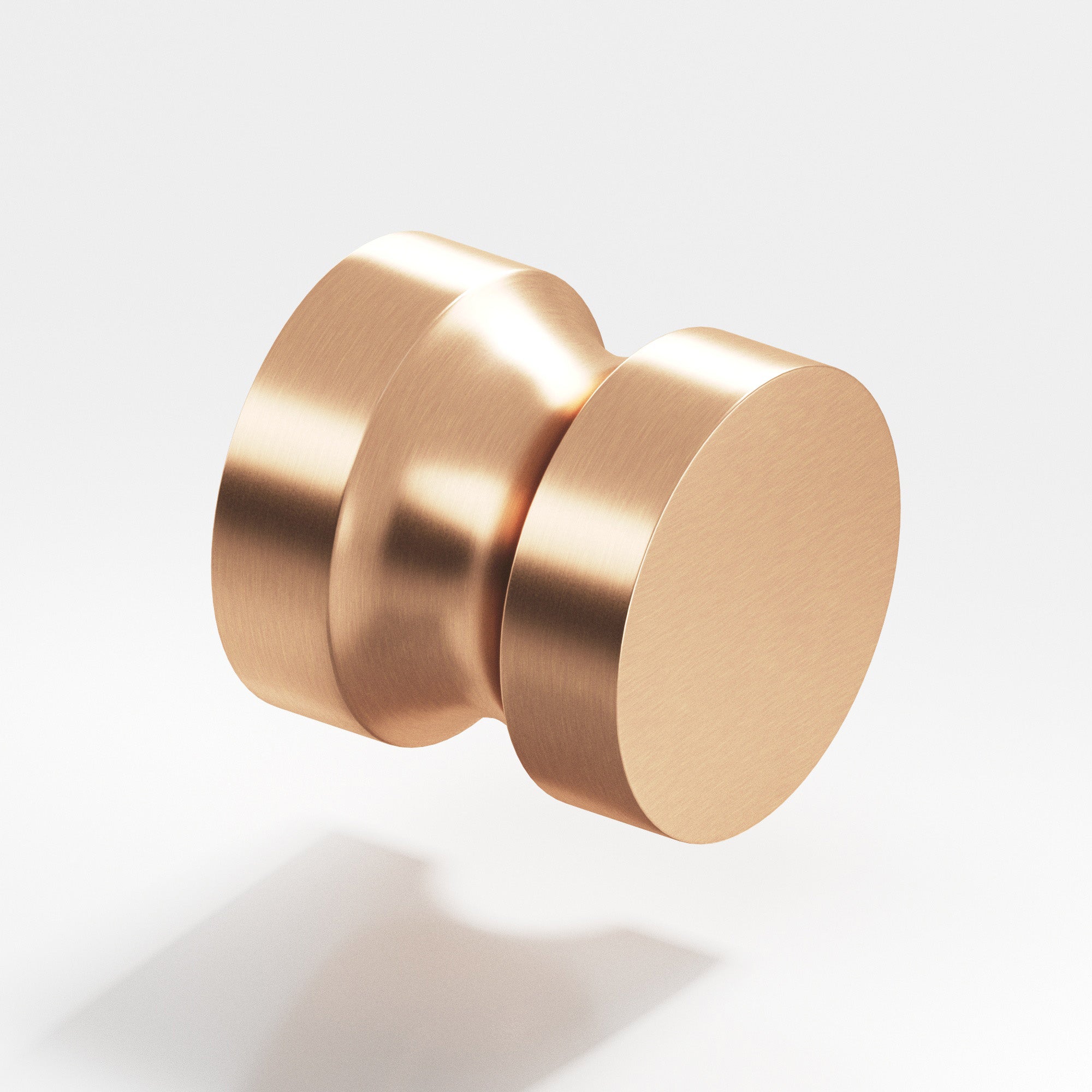 Colonial Bronze Series 188 1.25" Round Cabinet Knob Back-To-Back Shower Kit Satin Bronze / 1.25"