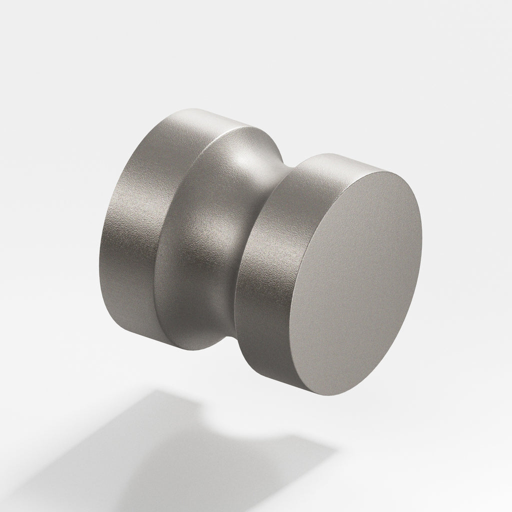 Colonial Bronze Series 189 1.25" Round Cabinet Knob Back-To-Back Shower Kit Frost Nickel™ / 1.25"