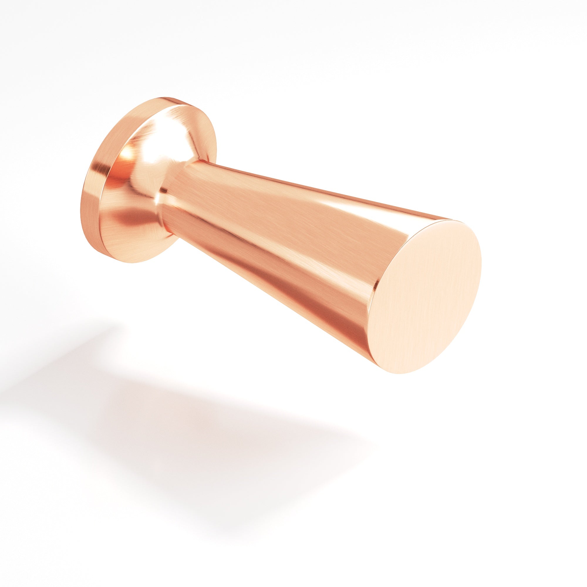 Colonial Bronze Series 195 .5" Round Tapered Cabinet Knob Satin Copper / .5"