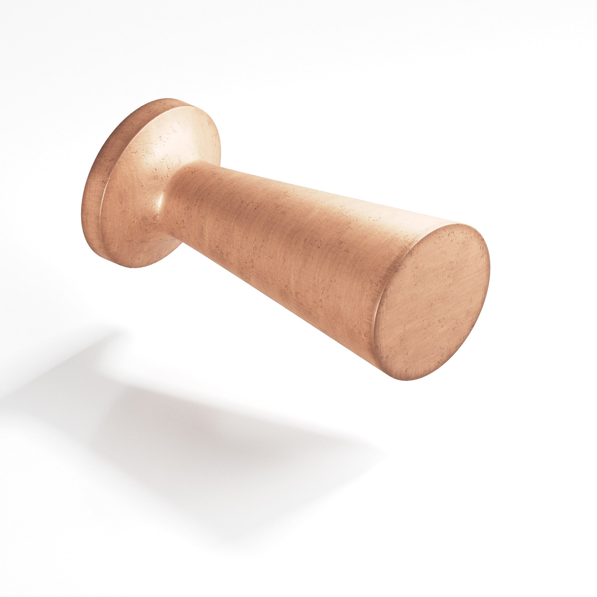 Colonial Bronze Series 195 .5" Round Tapered Cabinet Knob Distressed Antique Copper / .5"