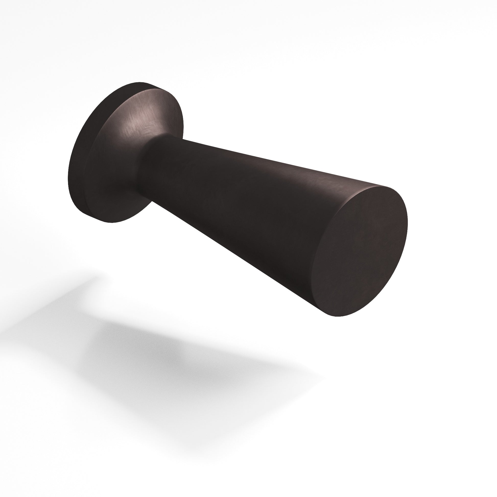 Colonial Bronze Series 195 .5" Round Tapered Cabinet Knob Matte Dark Statuary Bronze / .5"