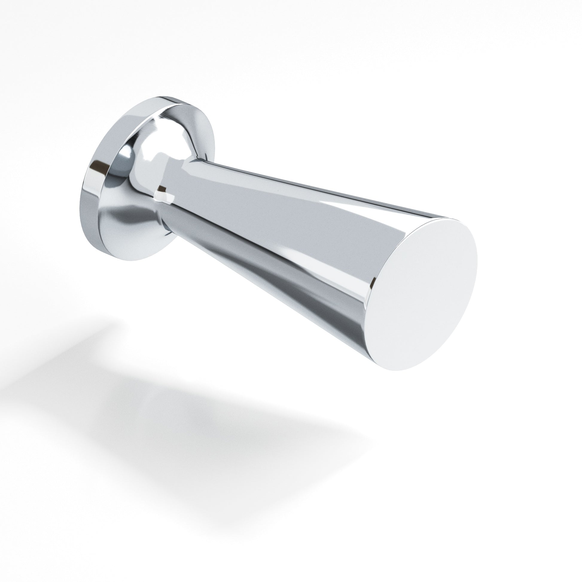 Colonial Bronze Series 195 .5" Round Tapered Cabinet Knob Polished Chrome / .5"