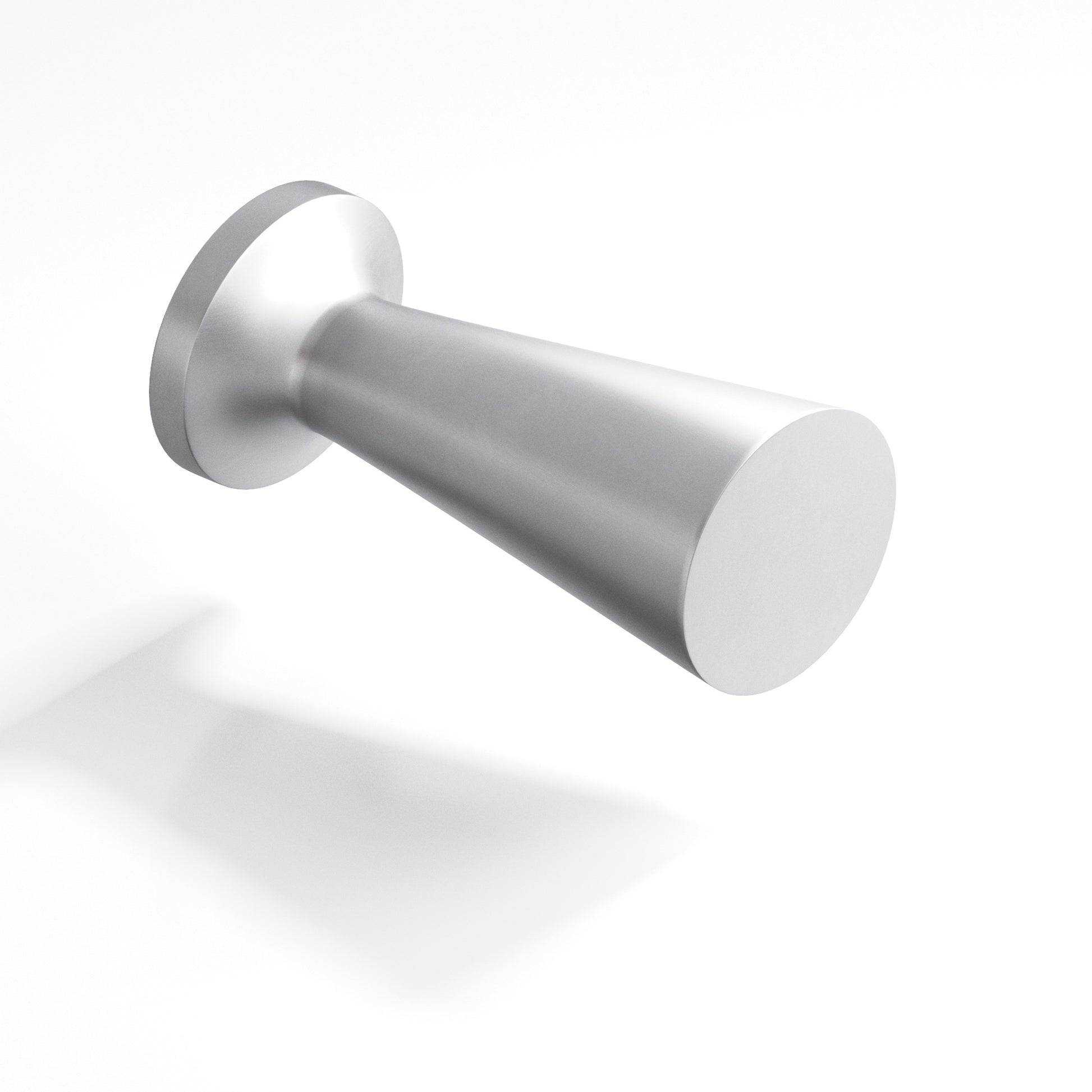 Colonial Bronze Series 195 .5" Round Tapered Cabinet Knob Matte Satin Chrome / .5"