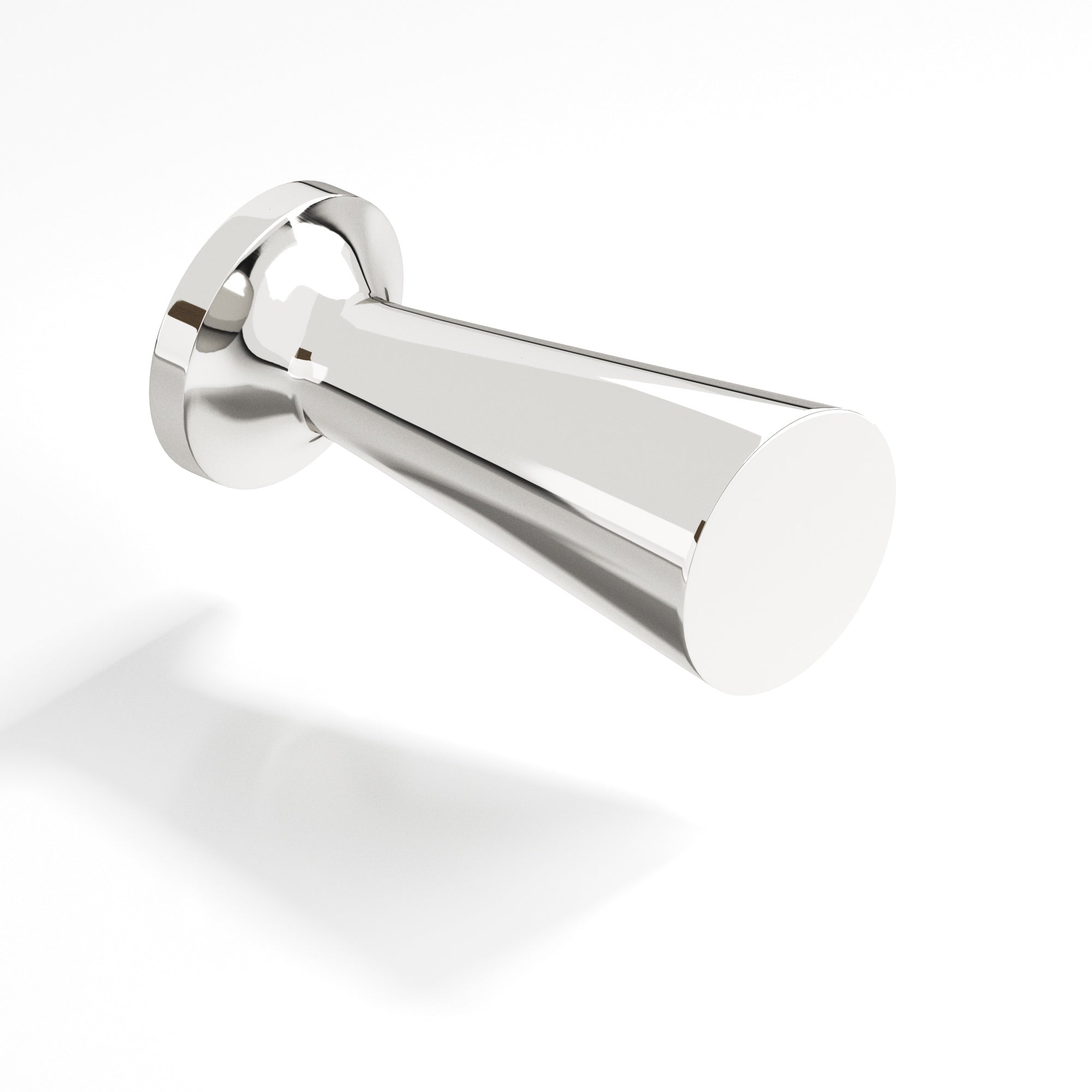 Colonial Bronze Series 195 .5" Round Tapered Cabinet Knob Polished Nickel / .5"