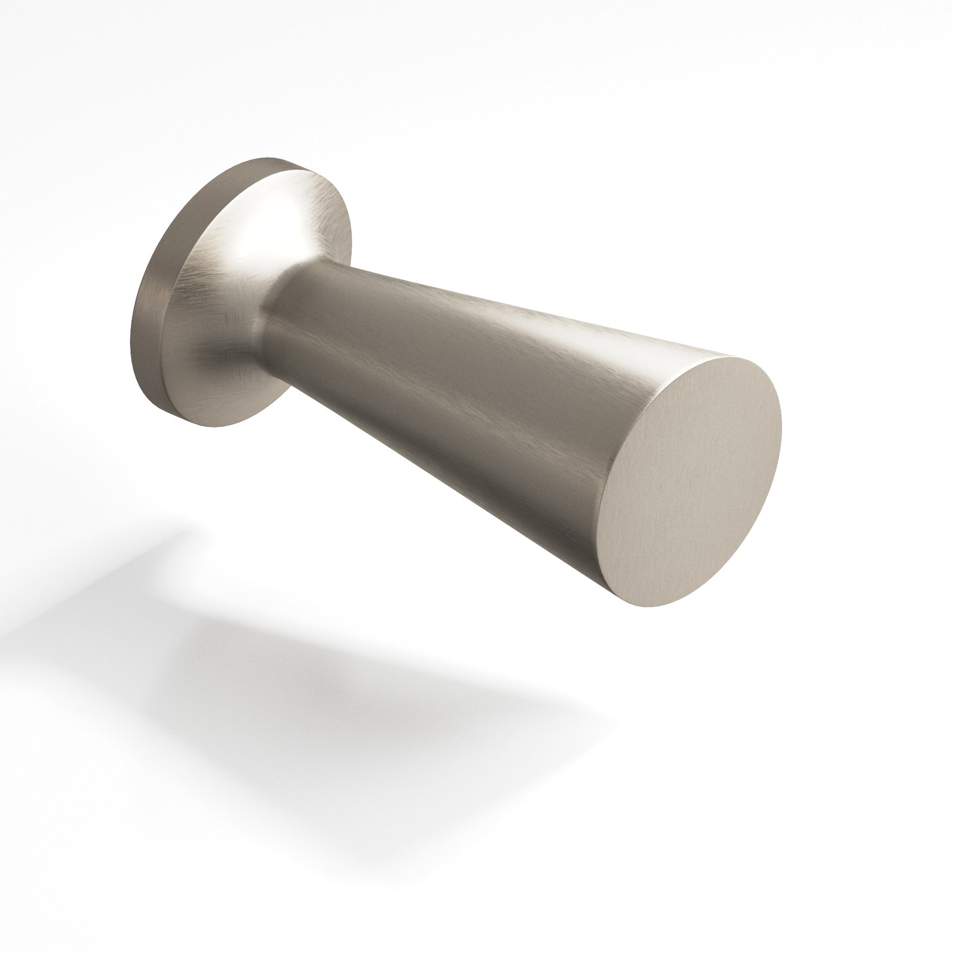 Colonial Bronze Series 195 .5" Round Tapered Cabinet Knob Matte Pewter / .5"