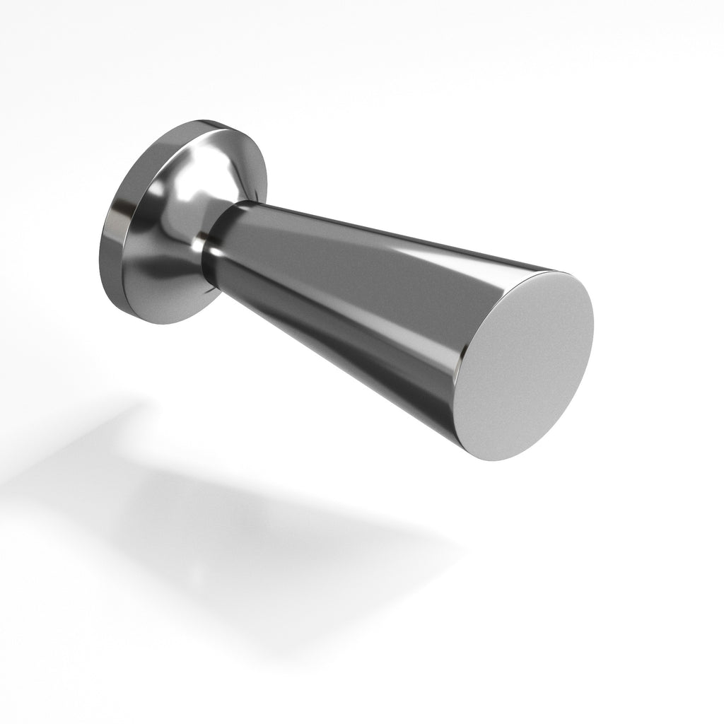 Colonial Bronze Series 195 .5" Round Tapered Cabinet Knob Graphite / .5"