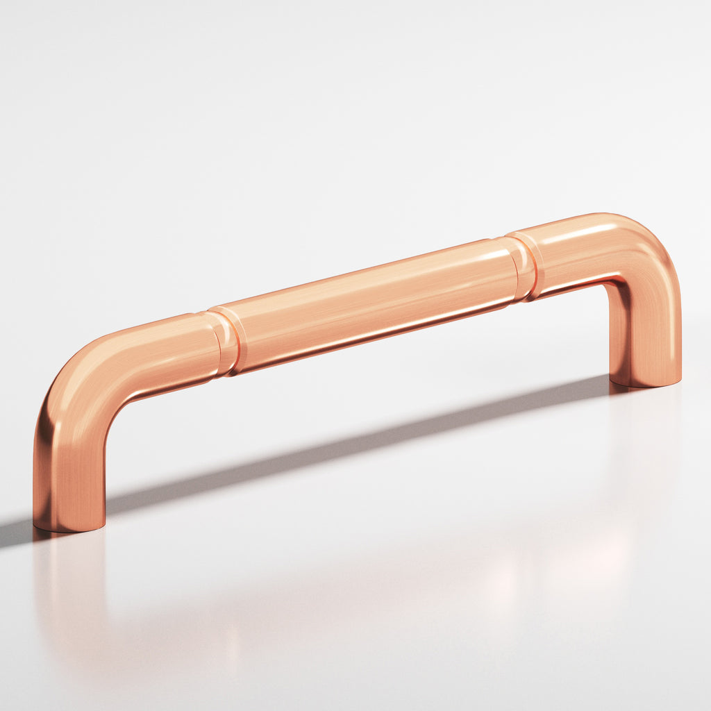 Colonial Bronze Series 205 4" Wire Cabinet Pull With Beads Satin Copper / 4"