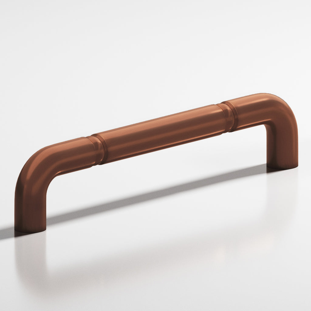 Colonial Bronze Series 205 6" Wire Cabinet Pull With Beads Matte Antique Copper / 6"