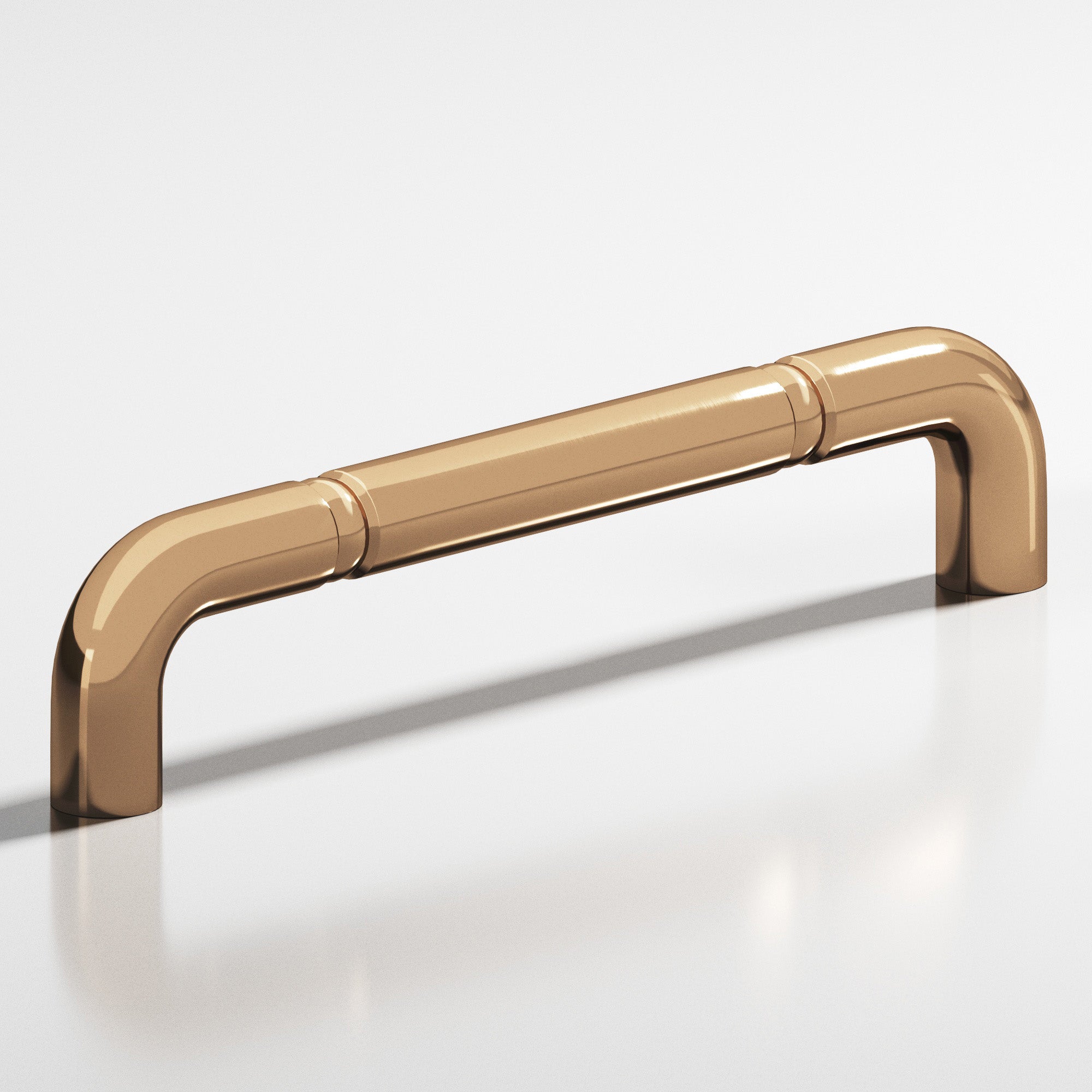 Colonial Bronze Series 205 6" Wire Cabinet Pull With Beads Polished Bronze / 6"