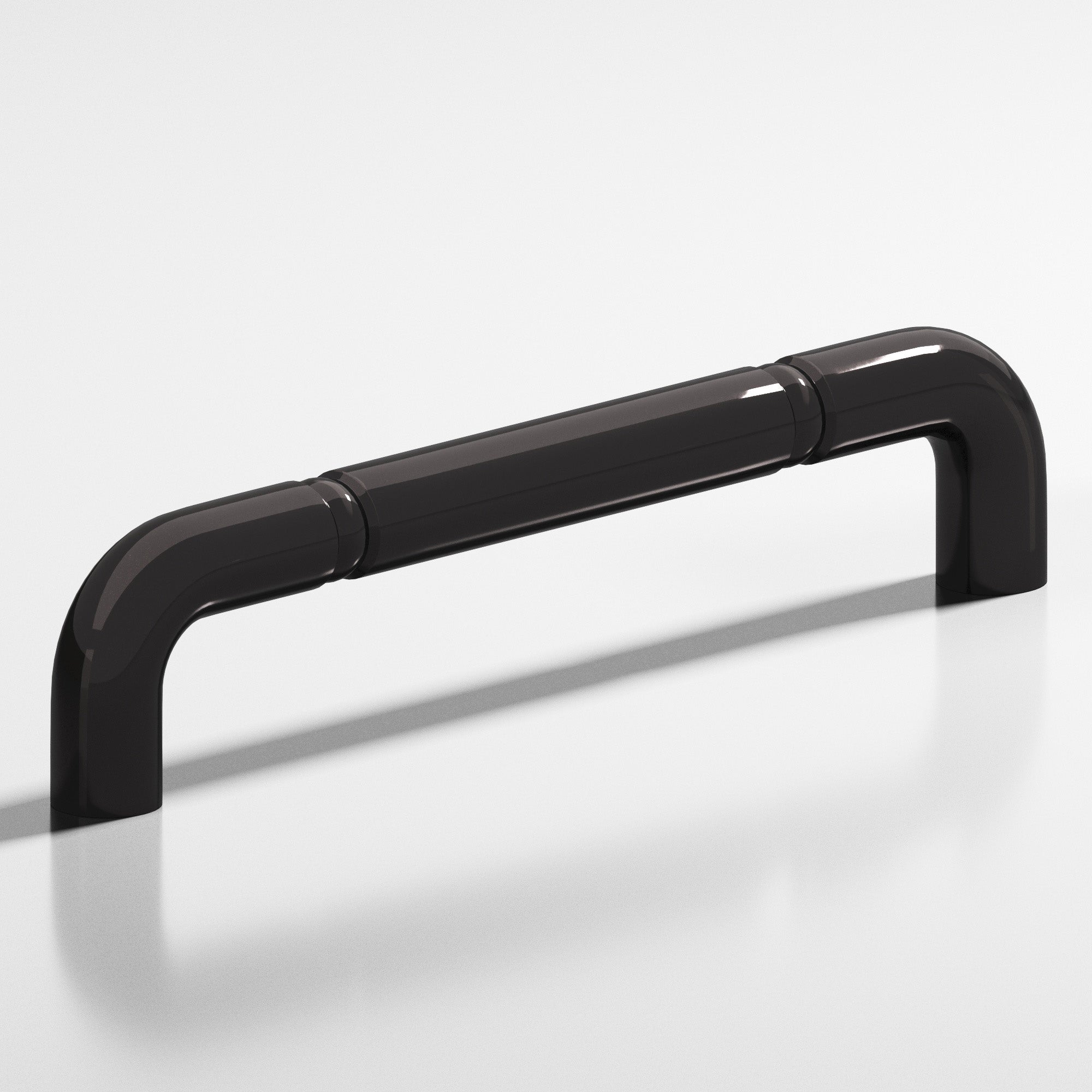 Colonial Bronze Series 205 4" Wire Cabinet Pull With Beads Satin Black / 4"