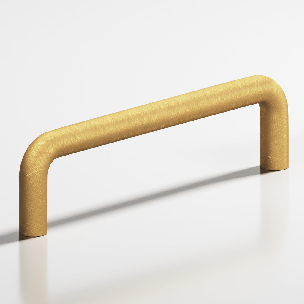 Colonial Bronze Series 206 6" Wire Cabinet Pull Weathered Brass / 6"