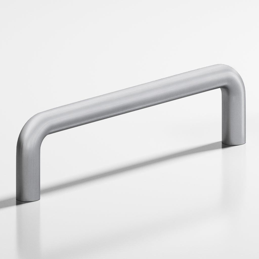 Colonial Bronze Series 206 4" Wire Cabinet Pull Matte Satin Chrome / 4"