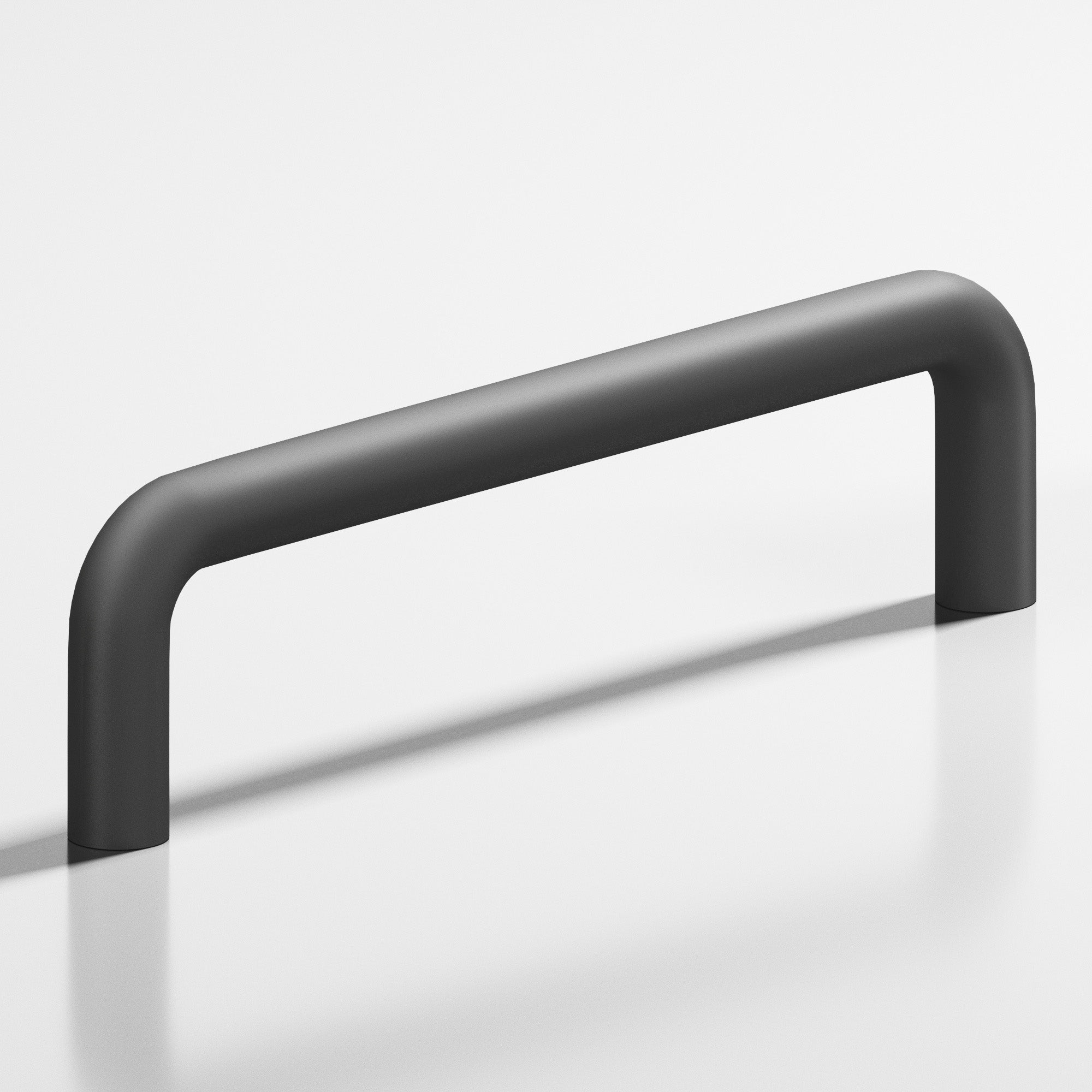 Colonial Bronze Series 206 4" Wire Cabinet Pull Matte Graphite / 4"