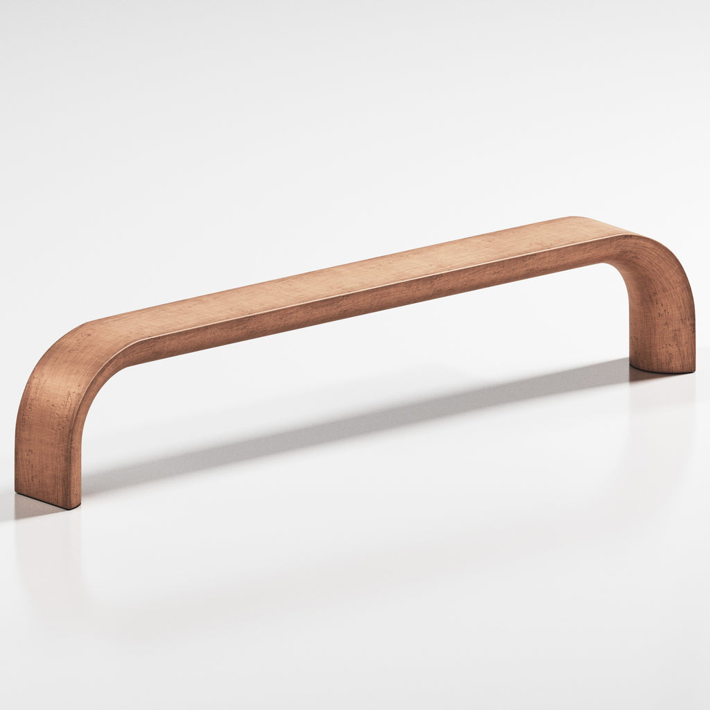 Colonial Bronze Series 236 18" Half-Round Wire Appliance Pull Distressed Antique Copper / 18"