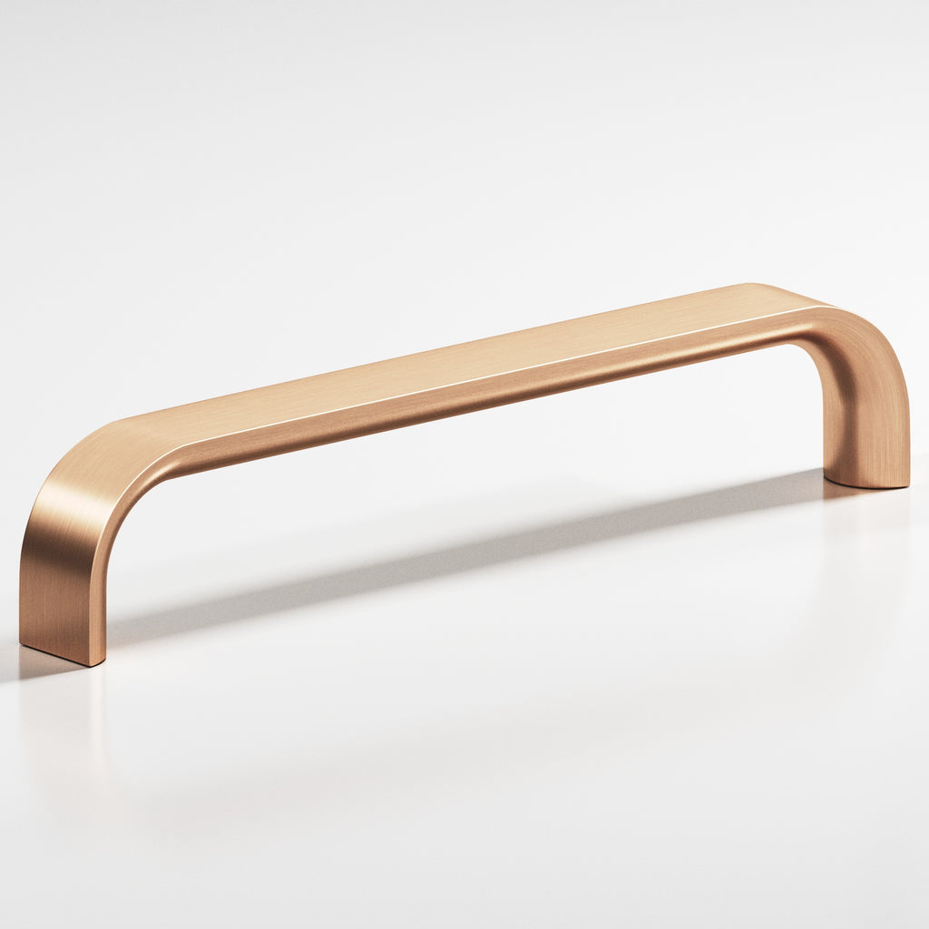 Colonial Bronze Series 236 8" Half-Round Wire Door Pull Satin Bronze / 8"