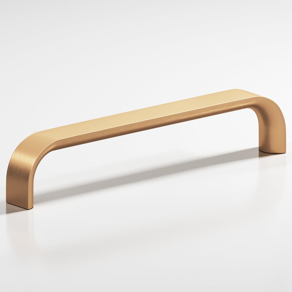 Colonial Bronze Series 800 10" Half-Round Wire Cabinet Pull Matte Satin Bronze / 10"