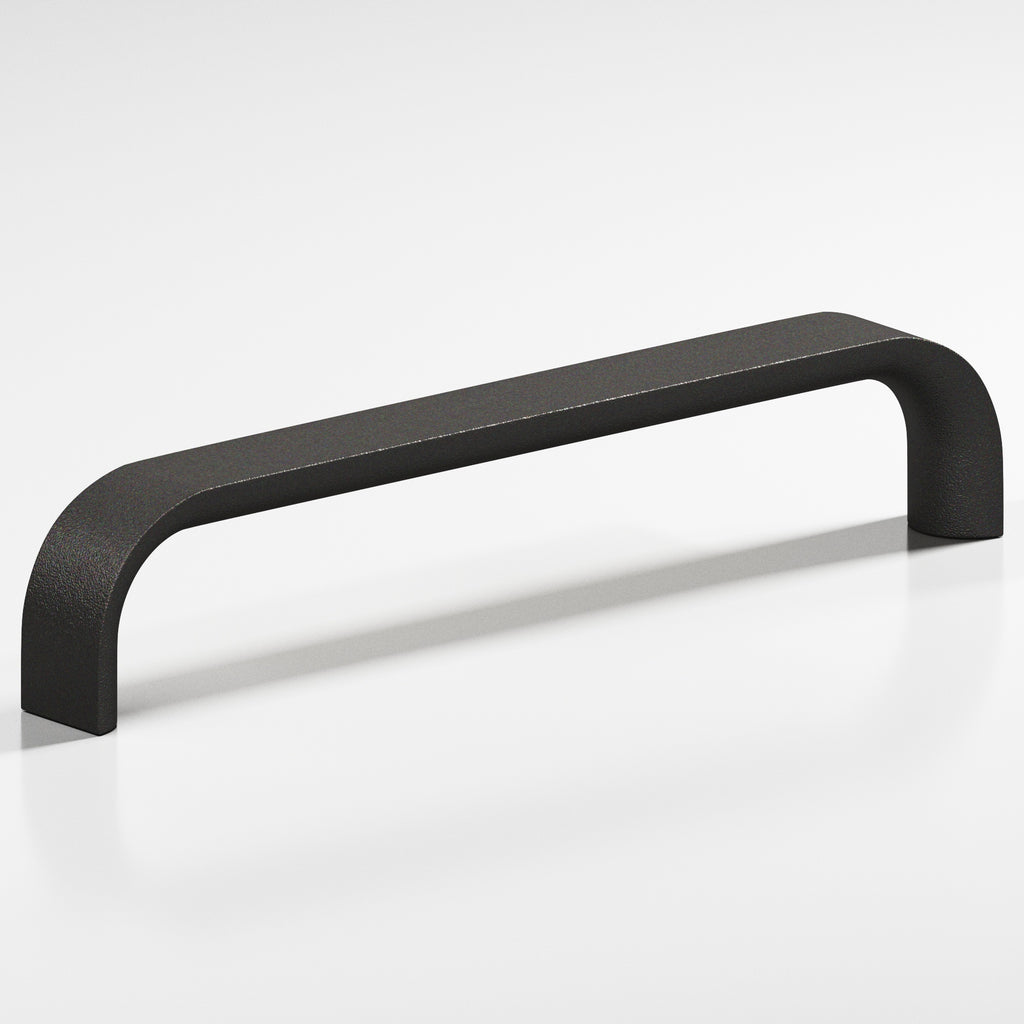 Colonial Bronze Series 800 10" Half-Round Wire Cabinet Pull Frost Black™ / 10"