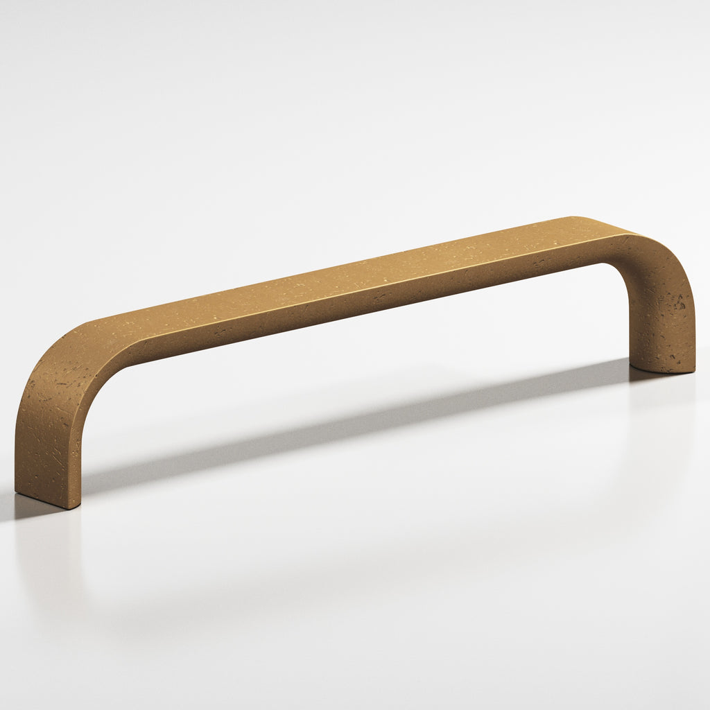Colonial Bronze Series 836 6" Half-Round Wire Appliance Pull Distressed Light Statuary Bronze / 6"