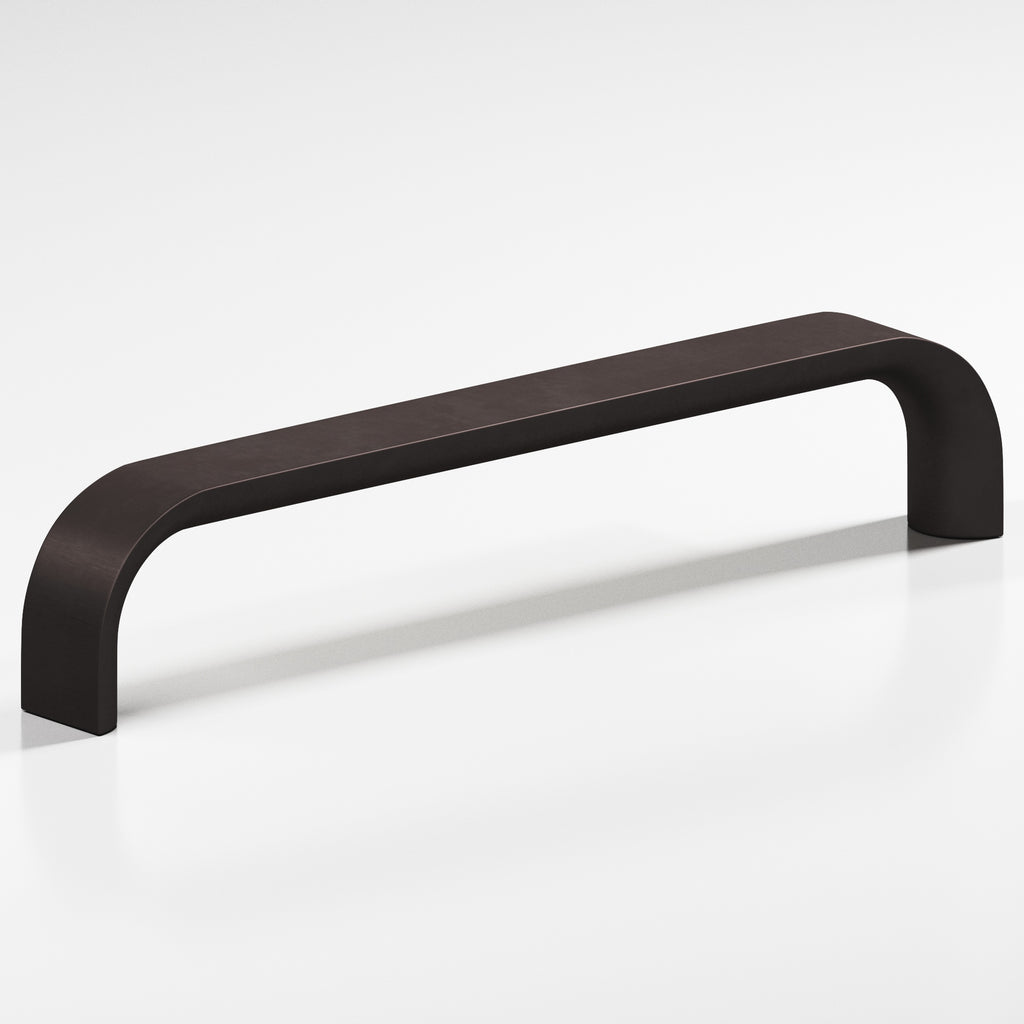 Colonial Bronze Series 236 8" Half-Round Wire Door Pull Matte Dark Statuary Bronze / 8"
