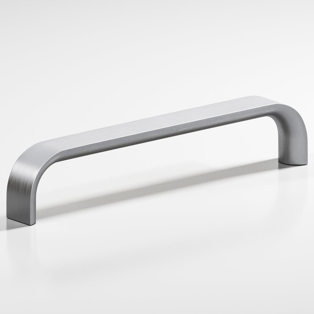 Colonial Bronze Series 236 18" Half-Round Wire Appliance Pull Matte Satin Chrome / 18"