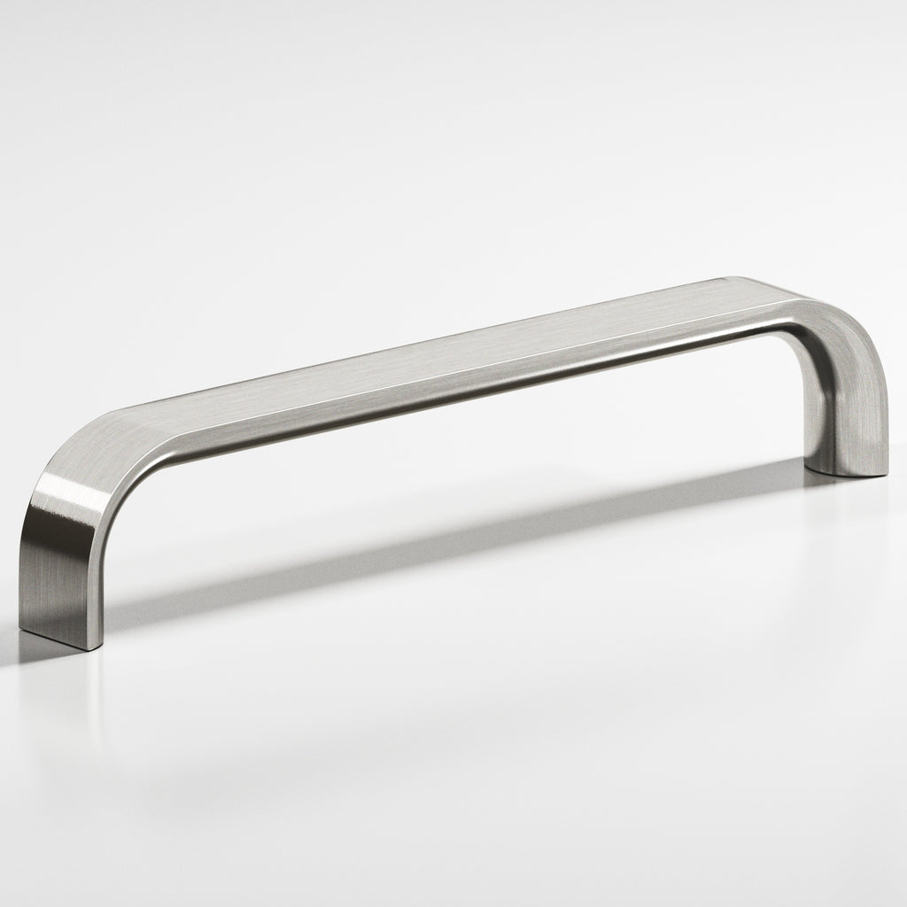 Colonial Bronze Series 236 8" Half-Round Wire Door Pull Nickel Stainless / 8"