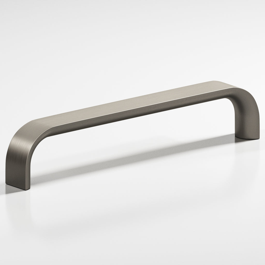 Colonial Bronze Series 800 10" Half-Round Wire Cabinet Pull Matte Pewter / 10"