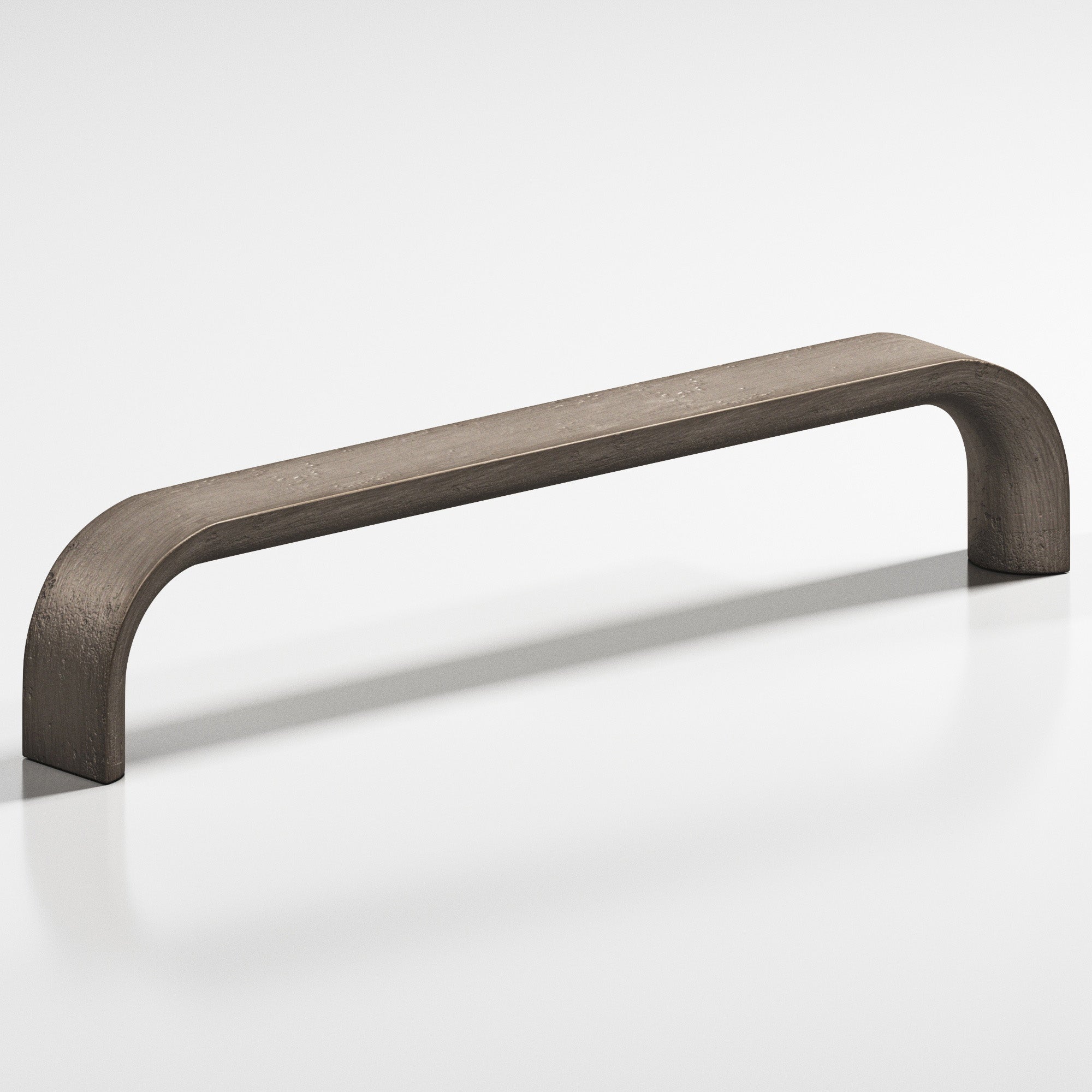 Colonial Bronze Series 800 4" Half-Round Wire Cabinet Pull Distressed Pewter / 4"