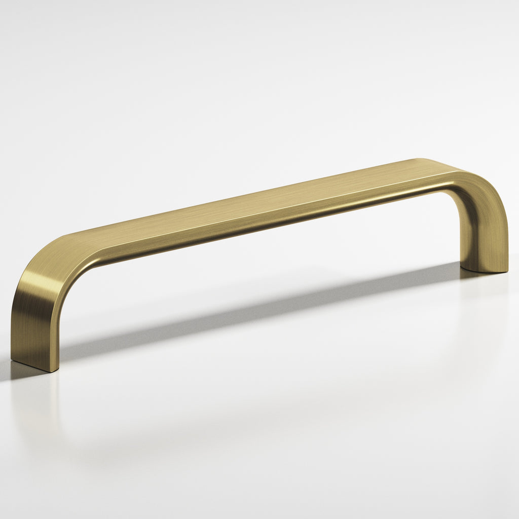 Colonial Bronze Series 800 10" Half-Round Wire Cabinet Pull Antique Brass / 10"