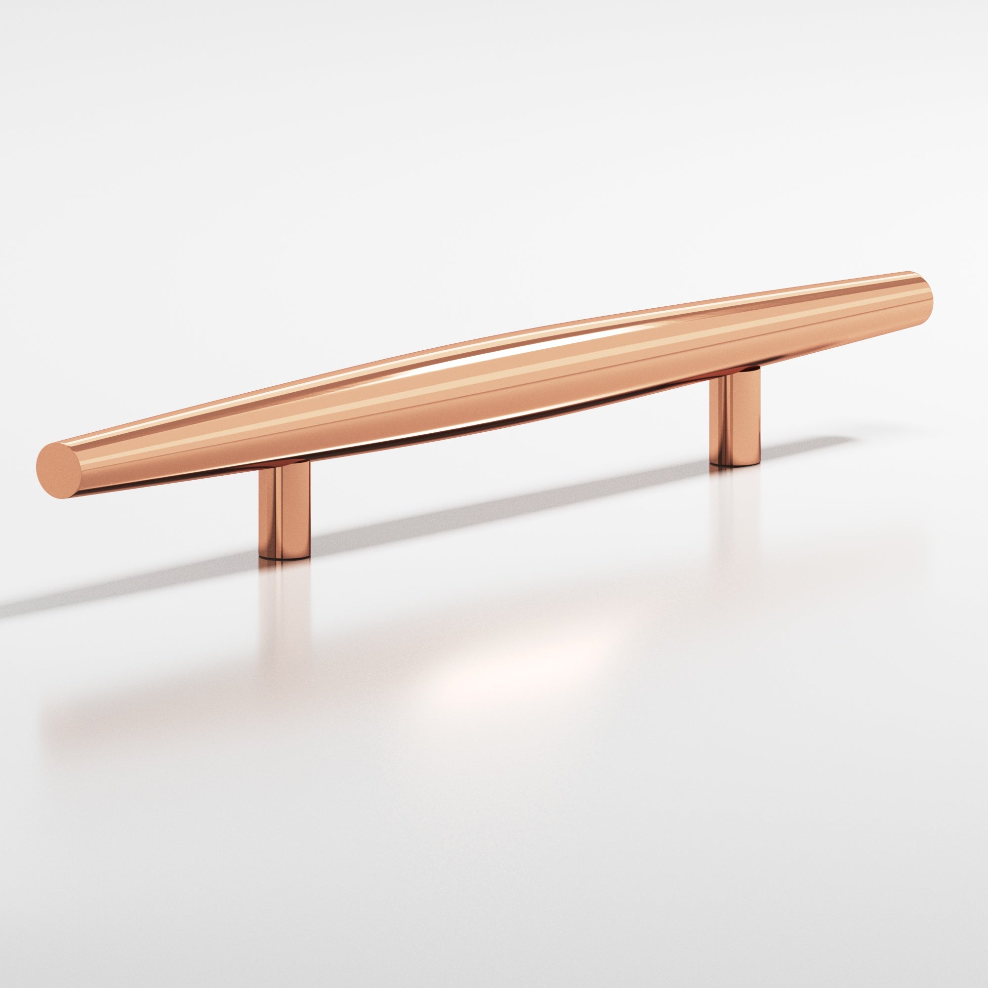 Colonial Bronze Series 241 14" Cigar Appliance Pull With Straight Posts Polished Copper / 14"