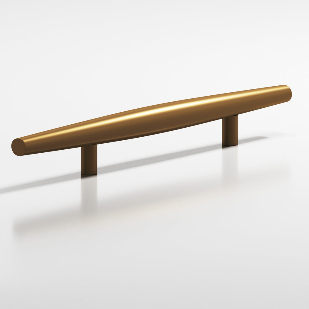 Colonial Bronze Series 239 8" Cigar Cabinet Pull With Straight Posts Matte Light Statuary Bronze / 8"