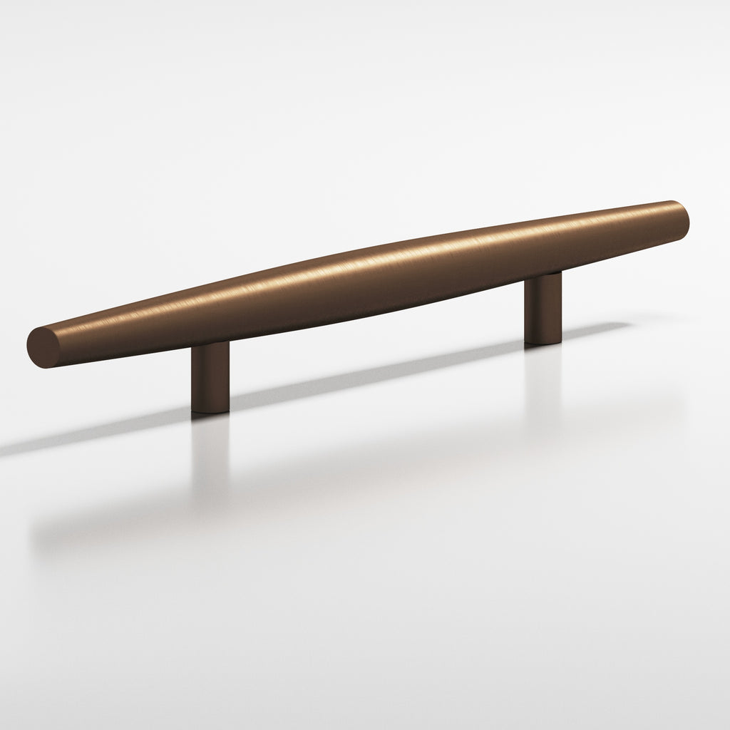 Colonial Bronze Series 239 4" Cigar Cabinet Pull With Straight Posts Matte Oil Rubbed Bronze / 4"