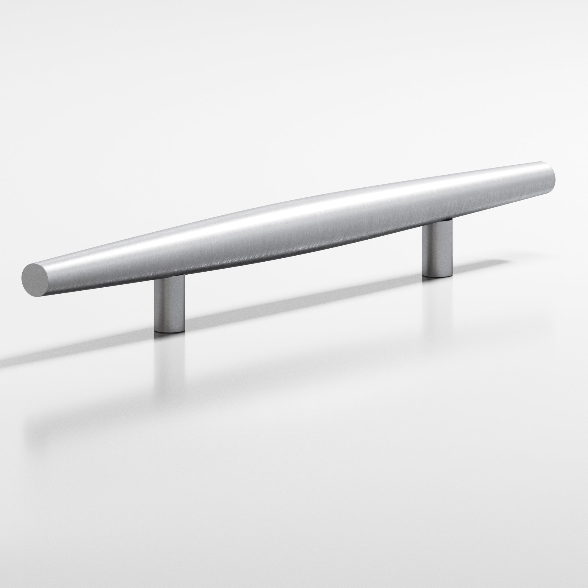 Colonial Bronze Series 241 10" Cigar Appliance Pull With Straight Posts Matte Satin Chrome / 10"