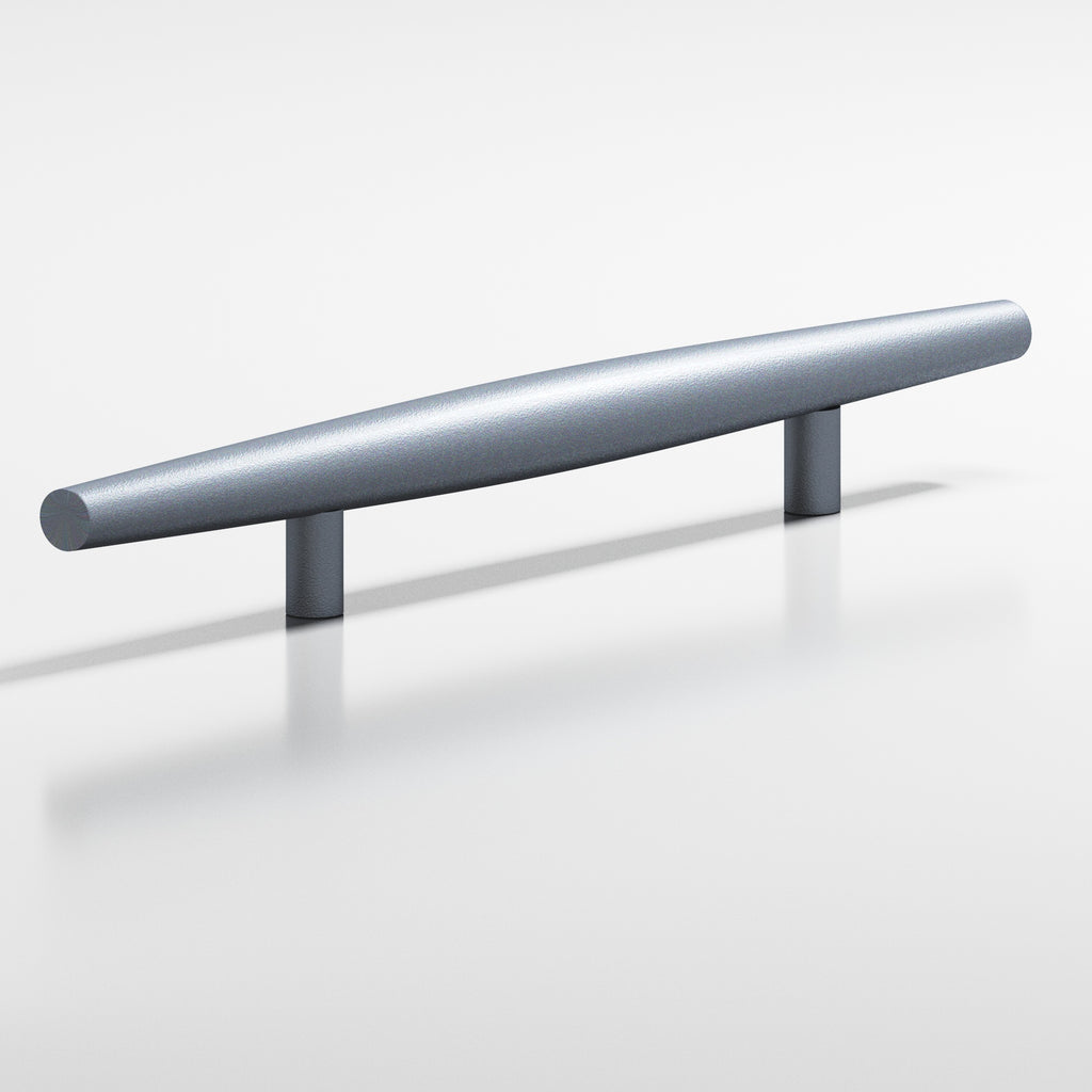Colonial Bronze Series 239 4" Cigar Cabinet Pull With Straight Posts Frost Chrome™ / 4"